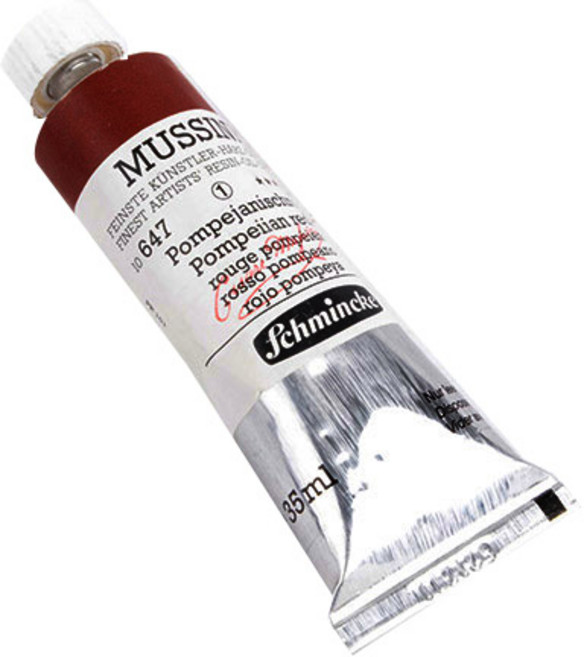 슈미케 무시니 유화물감 S1 647 PompeiianRed, 35ml, 1색