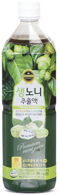 갑당약초 생노니추출액, 1개, 1L