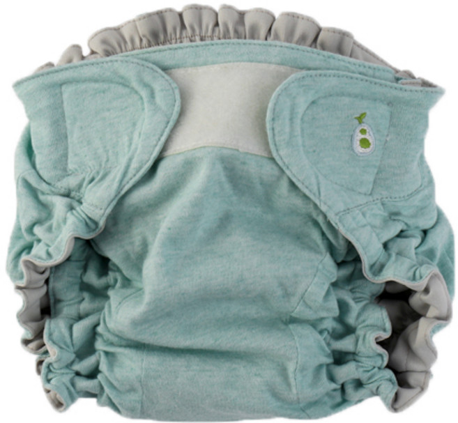 밤부베베 순한대나무 안심 천기저귀 커버 S, 민트, 1개