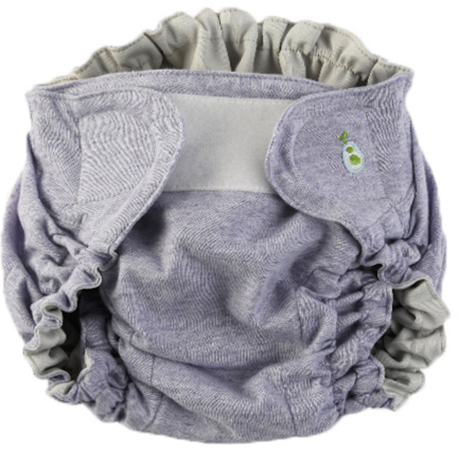 밤부베베 순한대나무 안심 천기저귀 커버 S, 바이올렛, 1개