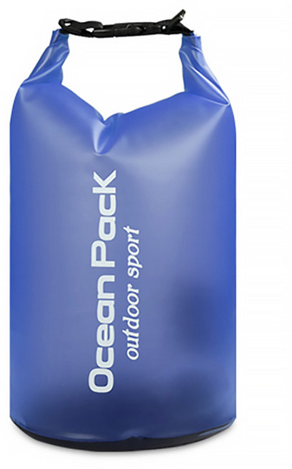 DM 알럽핏 아웃도어 스포츠 방수 팩 백 2L, 블루
