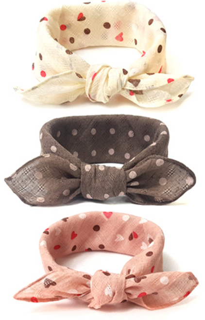 우주아이 아동용 매일 쁘띠스카프 3p세트