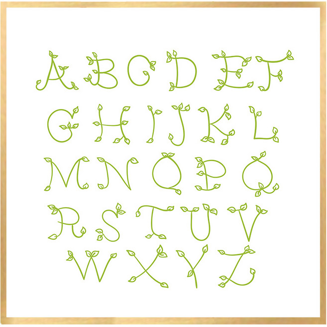 더윤 북유럽 캔버스액자 BOT0041 CA 정사각형, 메탈올리브골드