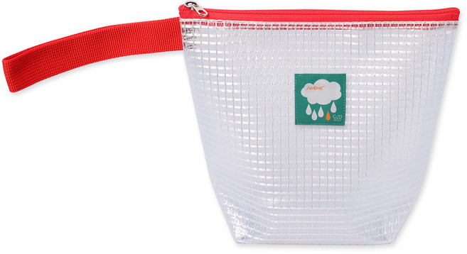 큐트에코 NEW 투명 방수 네임 라벨 물컵 파우치