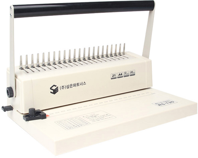 삼은파트너스 플라스틱링제본기 RS-120, 250매