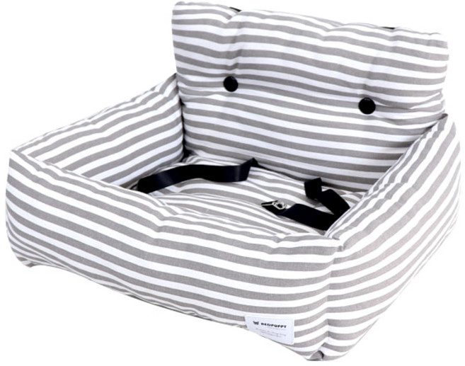 레드퍼피 컴페트 애견 카시트, 그레이, 1개