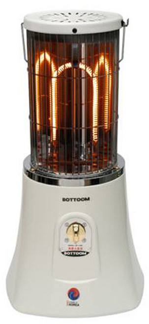 바툼 써클 카본 전기히터 BT-1300, BT-1300(중형), 아이보리