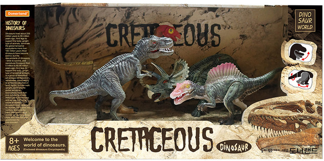 도너랜드 백악기 공룡 피규어 시리즈 44064, 1개