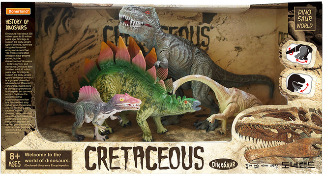 도너랜드 백악기 공룡 피규어 시리즈 44022, 1개