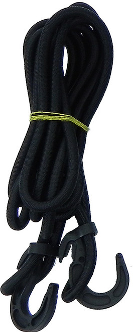 한림리빙 후크선장 탄성로프, 블랙, 1개
