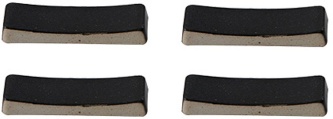 에라토 봄빛 직 수저받침 KQ-1102A, 블랙, 4개입