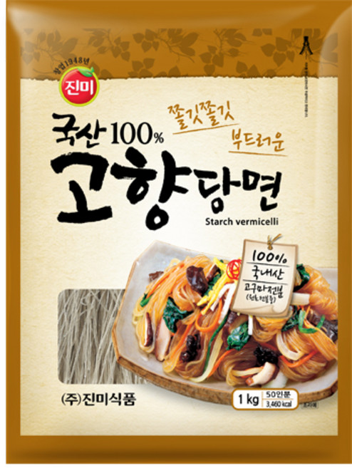 진미 국산 고향당면, 1kg, 1개