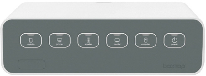 에이블루 박스탭 일반형 멀티탭정리함 AB500, 2.3m, 샤크그레이, 1개