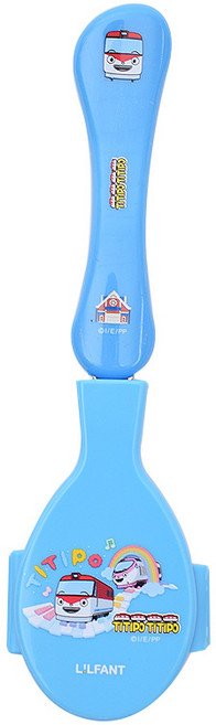 릴팡 띠띠뽀띠띠뽀 도시락 올인원 스푼포크케이스세트, 혼합 색상, 1세트