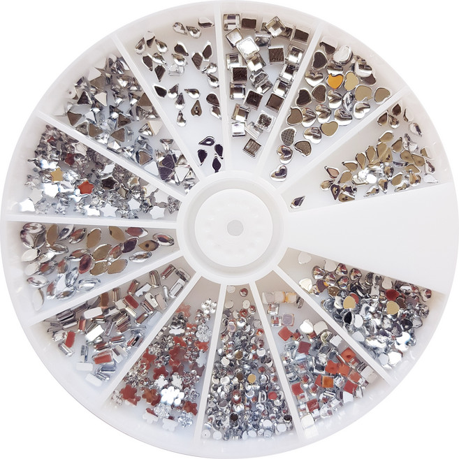 네일룸 네일 스톤파츠 세트 크리스탈 혼합, 056, 1개