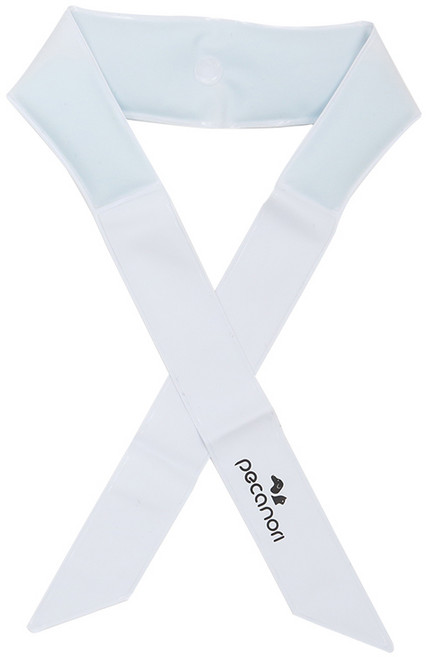 피카노리 아이스 쿨 머플러 PECA6101W, 화이트, 1개