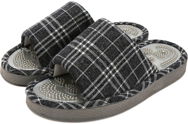 아날도바시니 팅커벨 지압 거실화, 블랙, 1개