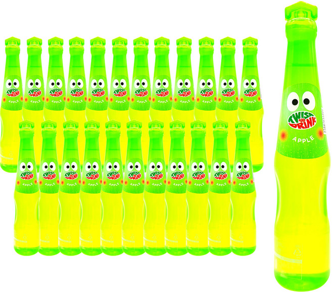 트위스트 앤 드링크 사과, 200ml, 24개