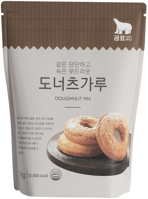 곰표 도너츠가루, 1kg, 1개