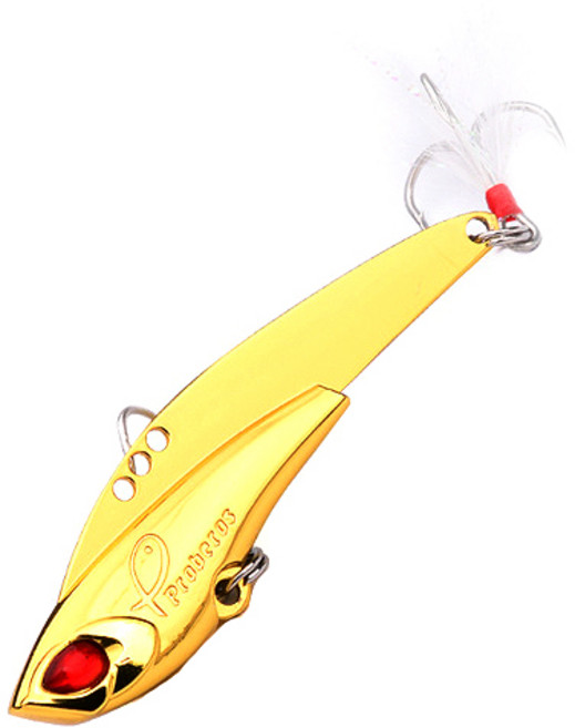 프로베로스 BKK 메탈바이브 루어 DW349, 골드, 16g