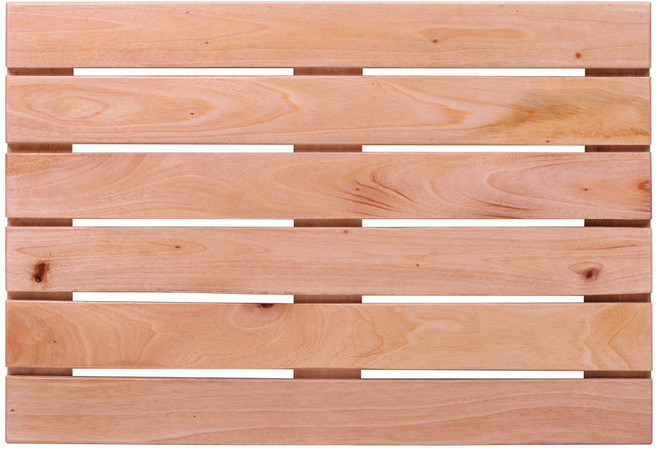 안스하우스 마호가니 원목 발판 평형 63 x 43 x 3.5 cm, 혼합색상, 1개