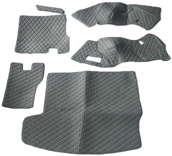 JIAODIAN 프리미엄 퀼팅 트렁크 매트 그레이 HB0720, BMW, 2시리즈 GT 2014~2017