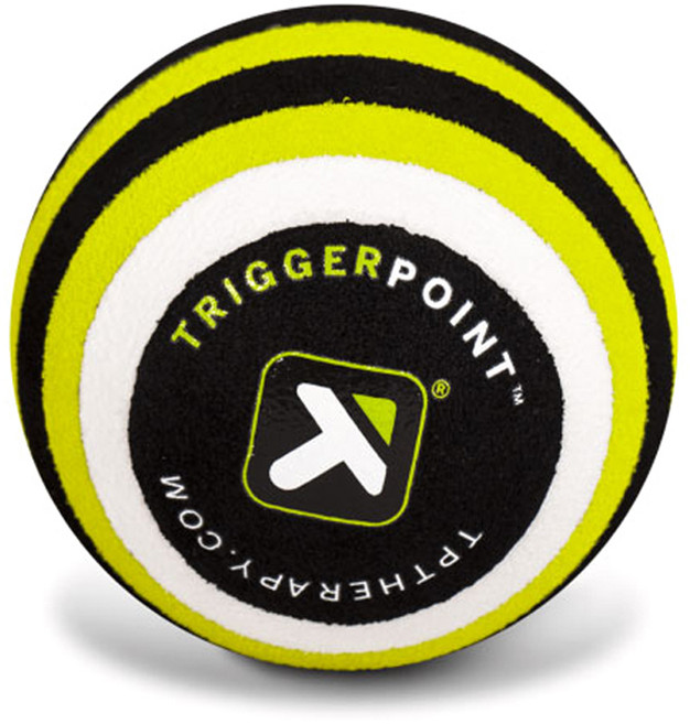 트리거포인트 MB1 마사지볼 6.6cm, 화이트 + 그린 + 블랙, 1개
