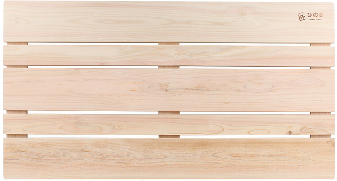 휴 플러스 편백나무 발판 90 x 49 cm, 혼합 색상, 1개