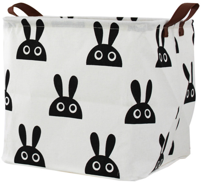 써니앳홈 모던 스타일 다용도 정리바구니, 토끼, 1개