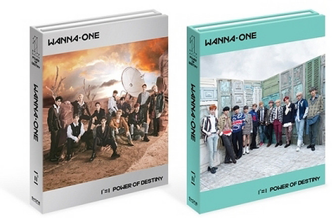 Wanna One 正規1輯《1¹¹=1 (Power of Destiny)》2版合購套組, 2CD
