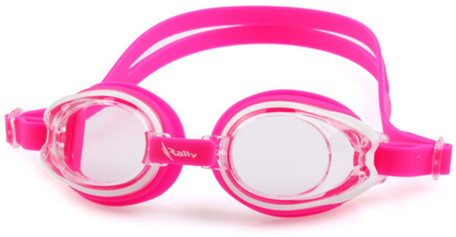 랠리 아동용 수경 JRKE013, PINK, 1개