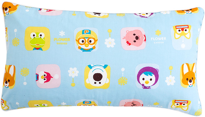 시은데코 뽀로로 큐브 베개커버, 블루