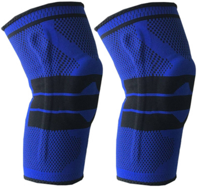 라이프플러스 매쉬 무릎보호대 블루 7095, 2개