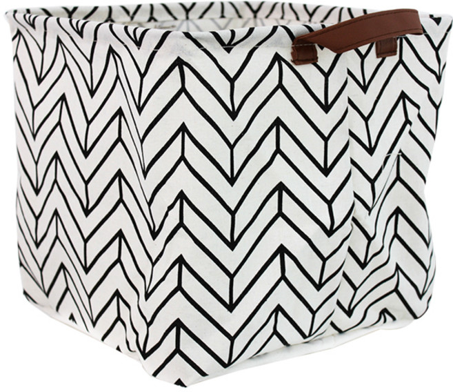 써니앳홈 모던 스타일 다용도 정리바구니, 기하학, 1개