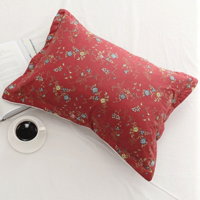 이투라이프 풀꽃향기 베개커버