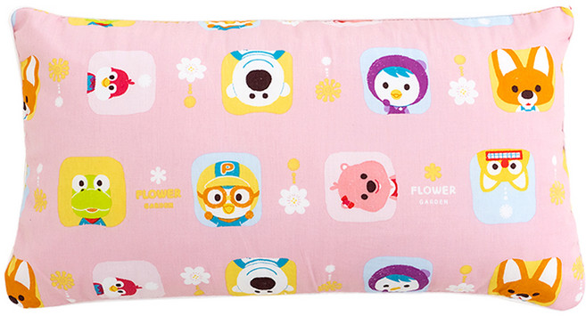 시은데코 뽀로로 큐브 베개커버, 핑크