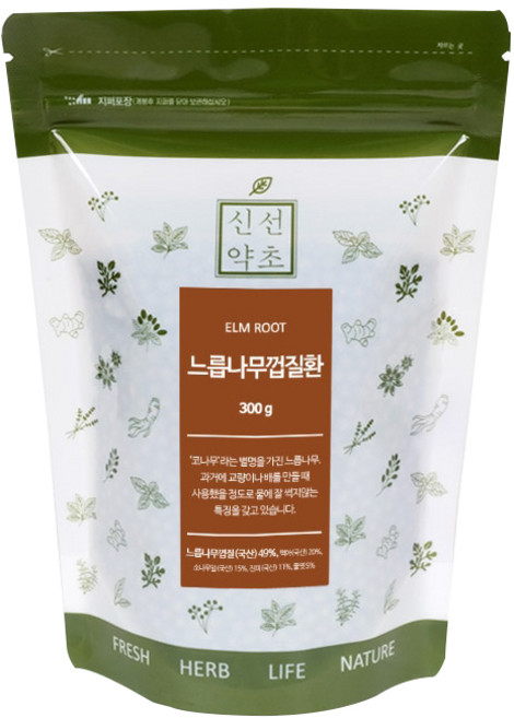 신선약초 느릅나무껍질환, 300g, 1개