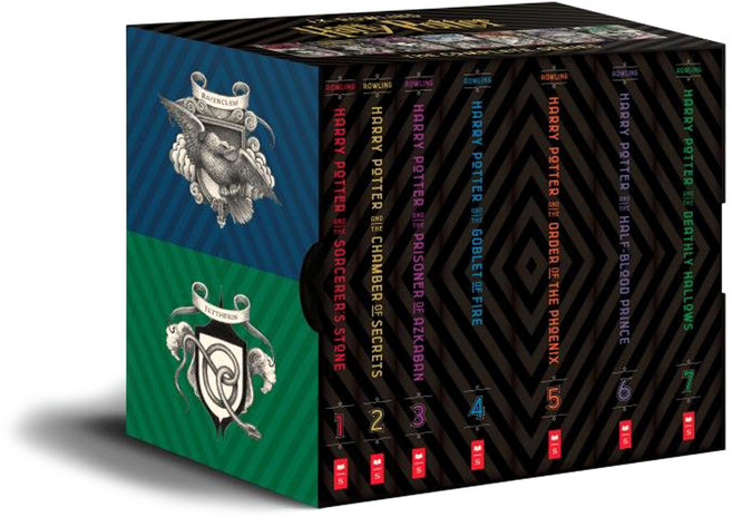 Harry Potter Books 1-7 Special Edition Boxed Set：哈利波特20週年紀念版美國版, Arthur A. Levine Books