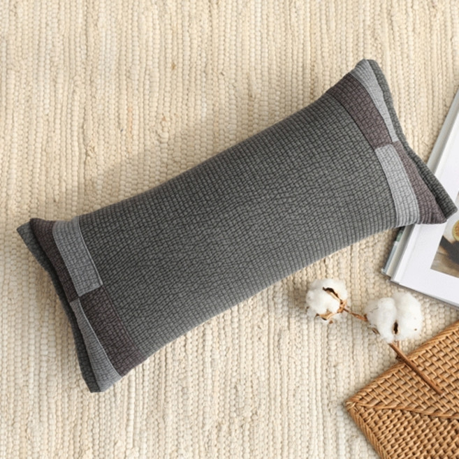 이투라이프 네박자 메밀베개, 회색, 1개