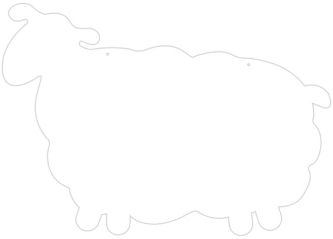 쿠 홈 인테리어 아크릴 메모판 MO76 걸이형, 화이트