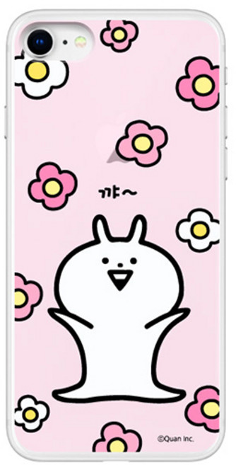 하이하이 고속토끼 이모티콘 반투명 휴대폰 젤리케이스