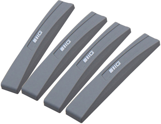 GENOVA 나이프 도어가드, 그레이, 4개
