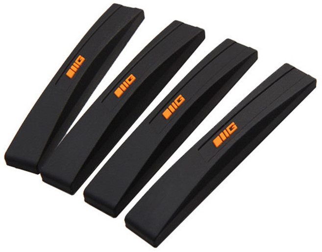 GENOVA 나이프 도어가드, 블랙, 4개
