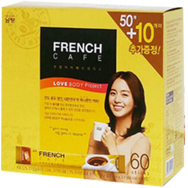 프렌치카페 카페믹스, 10.9g, 60개입, 1개