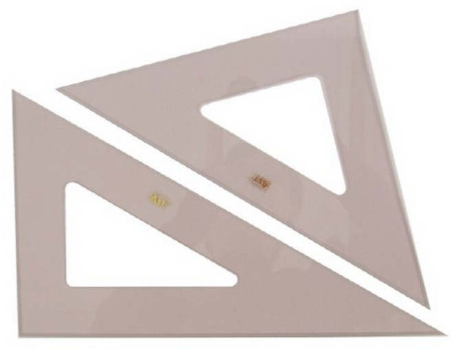 아트메이트 삼각자/잉킹 45cm, 1개