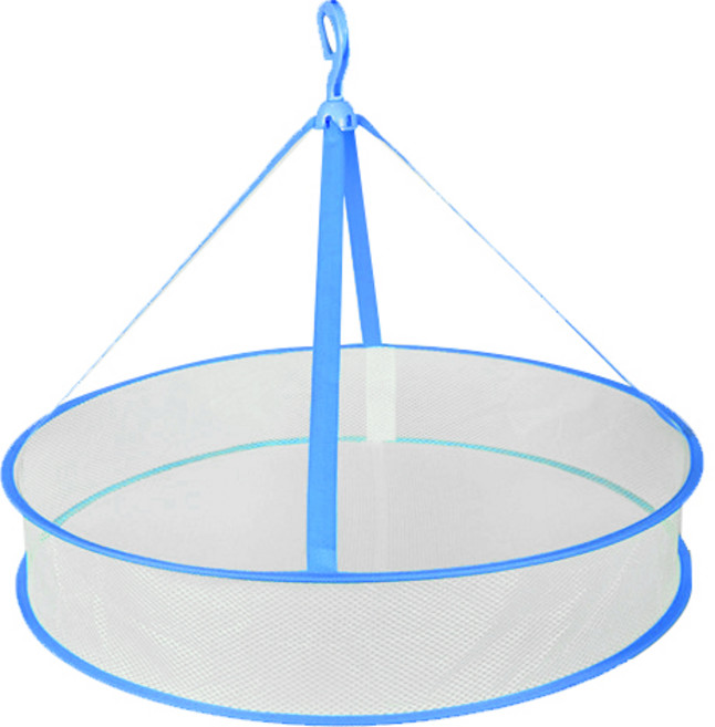 마켓감성 메쉬 속옷 양말 다용도 건조대, 1개, 블루