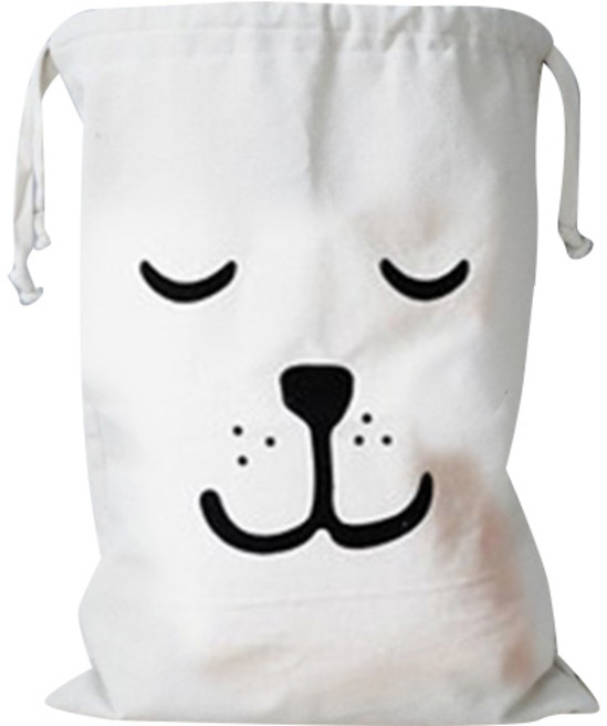 마켓감성 다용도 정리 패브릭 대형파우치, 타입4