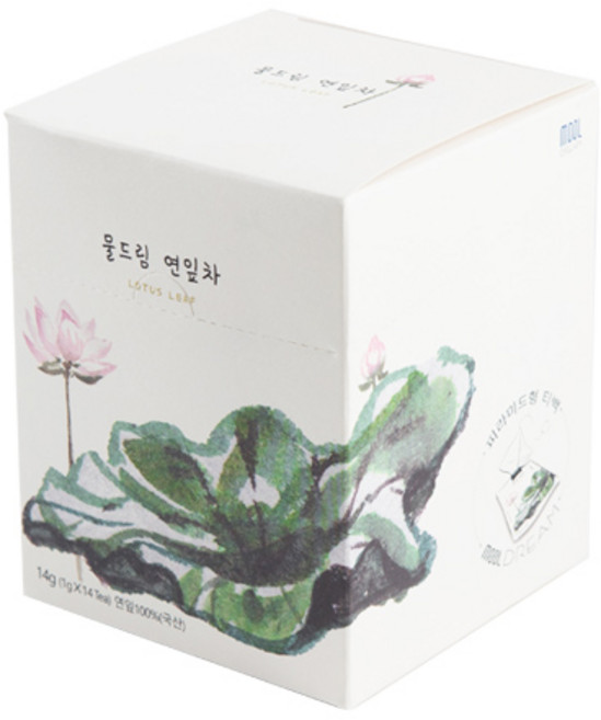 물드림 연잎차, 14개입, 1g