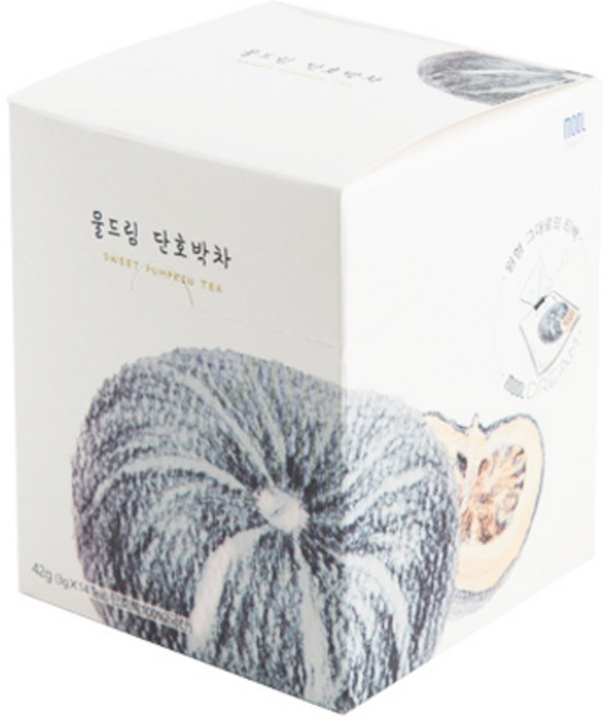 물드림 단호박차, 3g, 14개입, 1개