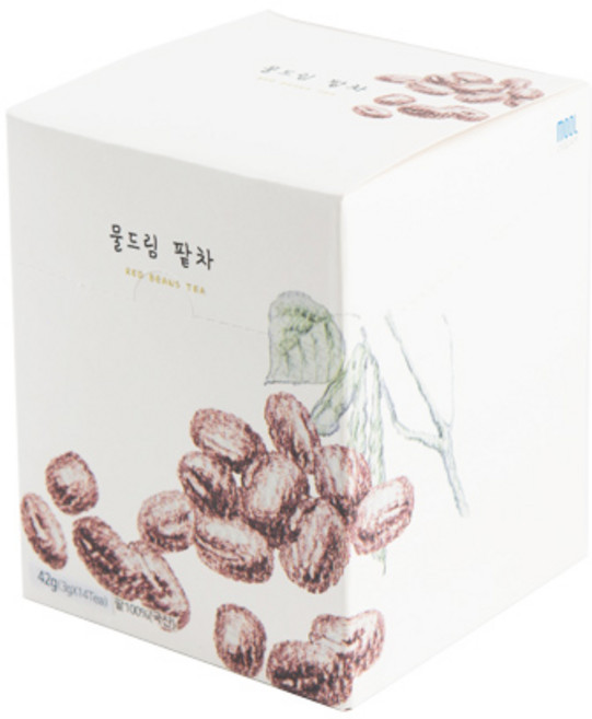 물드림 팥차, 14개입, 1개, 3g